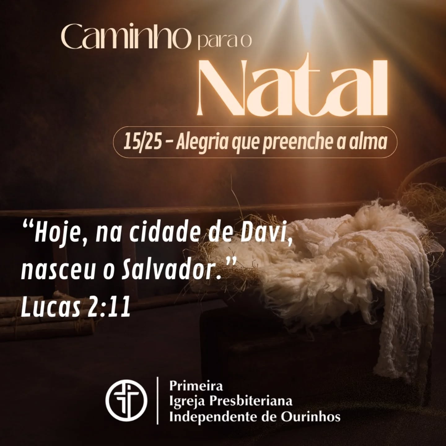 “Nasceu o Salvador!”

Essa notícia transformou a noite dos pastores — e continua transformando corações até hoje.

Que a alegria de Cristo renove suas forças e ilumine seu dia.
