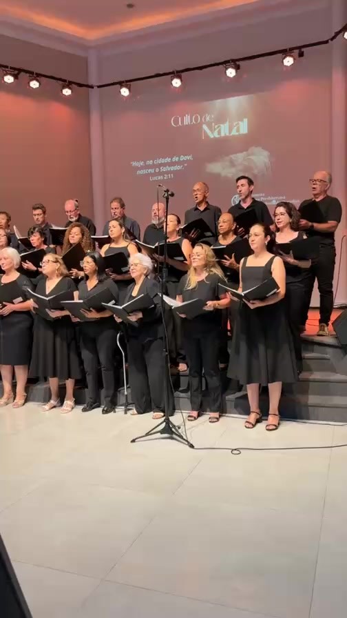 Canta de Natal com o Coral Maranata