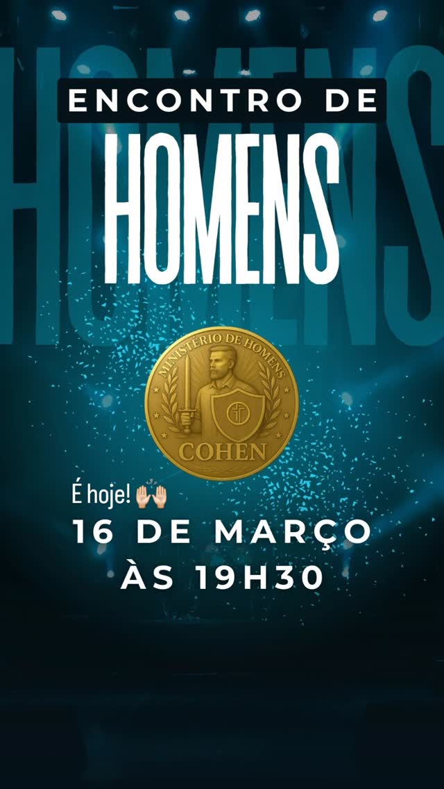 Os homens se reúnem para uma troca de ideias, meditação na Palavra, oração e comunhão. Tempo de qualidade entre amigos e irmãos!
