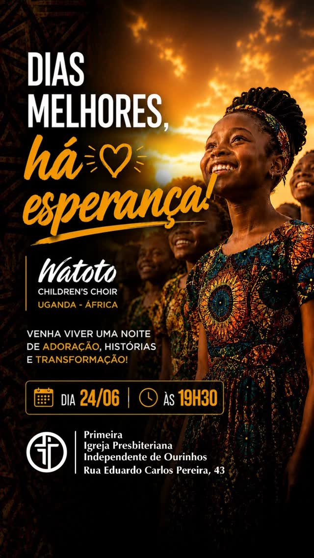 Da África para o mundo, do mundo para nós!
Imperdível!